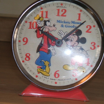 Bradley Mickey and Goofy Alarm - Clocks