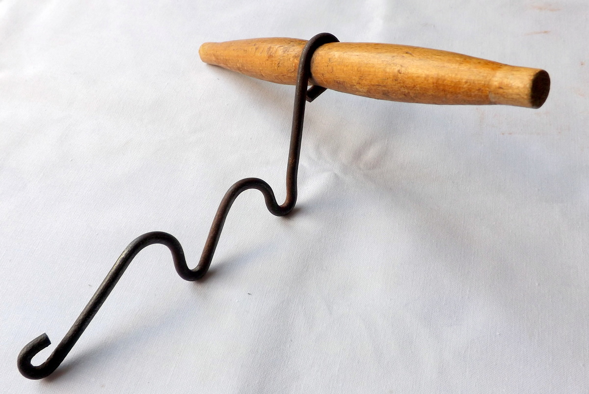 Unusual French object handle with zigzag bar attached Collectors Weekly