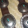 old pawn navojo concho belt 