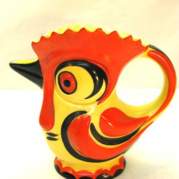 CZECH POTTERY: ERPHILA ROOSTER, UNEXPECTED INFO. - Art Pottery
