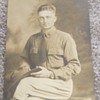 WW1 soldier with early trench watch