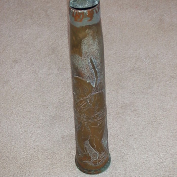 Navy Diver saving USS Squalus Trench Art - Military and Wartime