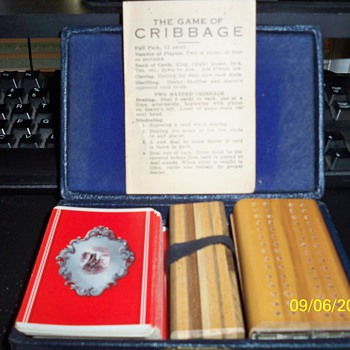 World War II era Cribbage Set - Games
