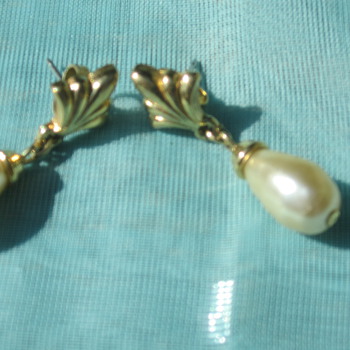 Pearl & gold earrings - Fine Jewelry