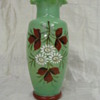 Green vase