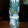 Majolica Cylinder Vase