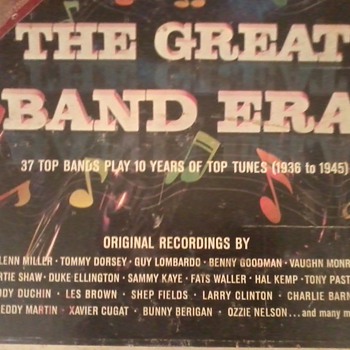 the GREAT BAND ERA .a 10 lp box set and bonus lp called jam session - Records