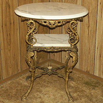 Antique Victorian Plant Stand - Furniture