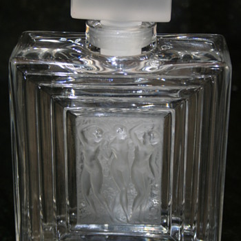 RLalique Perfume bottle - Art Glass