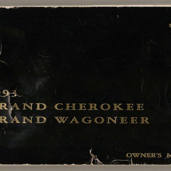 1993 Jeep Cherokee Owners Manual