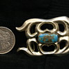 silver belt buckle