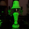 Akro Agate Lamp with Rare Akro Agate Shade