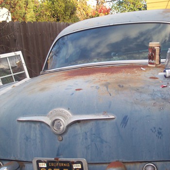 1952 old packard with original plates and title