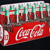12 Pack Cocal Cola Die Cut Tin Sign 1954
