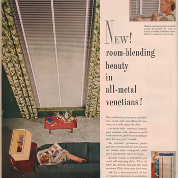 1950 Levolor Advertisement