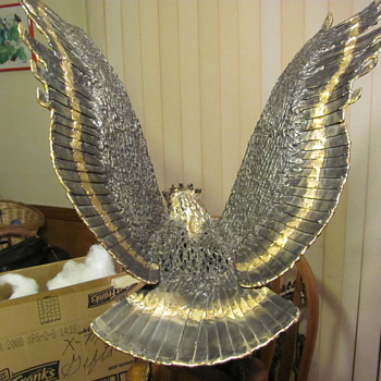 bronze sculpture "Eagle" by James H. Scorse - Animals