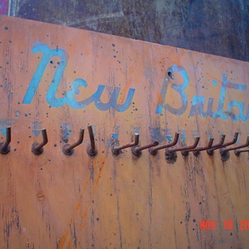 new Britain Tool Display Board...Real Old