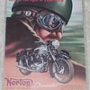 1950 Norton Motorcycle Advertisement