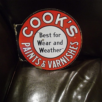 Cooks Paint Flange - Advertising