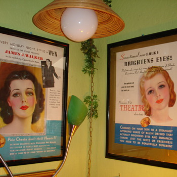 Vintage Princess Pat Advertising Signs - Advertising