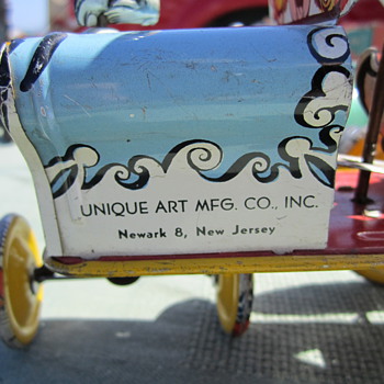 Clown Tintoy at Alameda by Unique Art Mfg. Co.