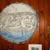 Pepsi Cola Bottle Cap Sign 39" (diameter)