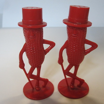 Mr. Peanut Salt & Pepper Shakers - Advertising