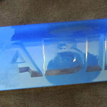 SABINO GLASS DEALER SIGN PLAQUE!