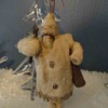 Cotton Santa with scrap face