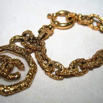 Chanel CC Logo Bracelet
