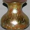 QUEZAL ART GLASS VASE, circa 1910
