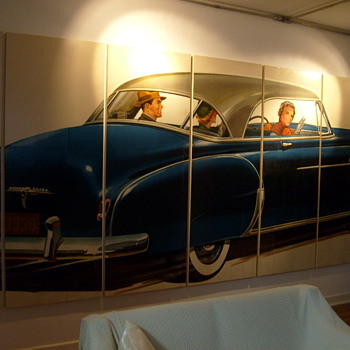 1950 Chevrolet Billboard - Signs