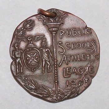A 1903 Public School athletic League Medal.