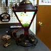 Antique Reverse Painted Lamp
