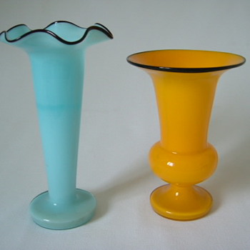 Welz Tango Glass Vases - Art Glass