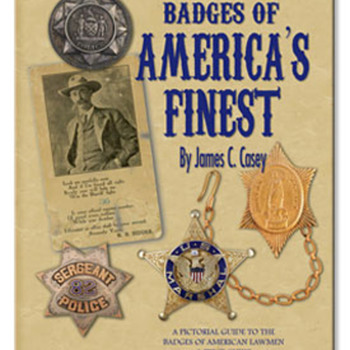 Police badge book, great pictures. - Medals Pins and Badges