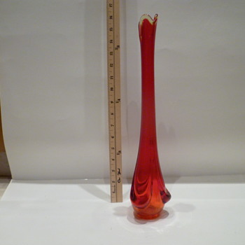 Help with Mid Century Art Glass Vases Please. Possible Murano #5 - Art Glass