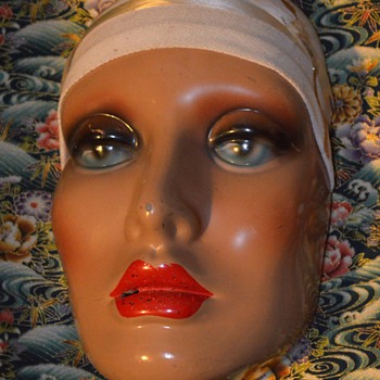 Very old mask - 1920s? - Art Deco