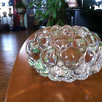 Orrefors Crystal Candle Holder - Art Glass