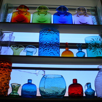 Blenko collection - Art Glass