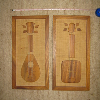 Enesco wood wall plaques