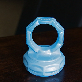 Blue Milk Glass? What is it?