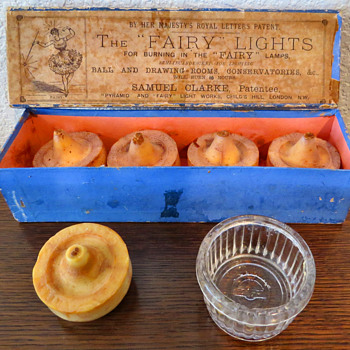 Clarke's Fairy Lamp Candles - Advertising