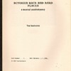 Draft Copy and Note - Tom Constanten's "Autobioddysey"