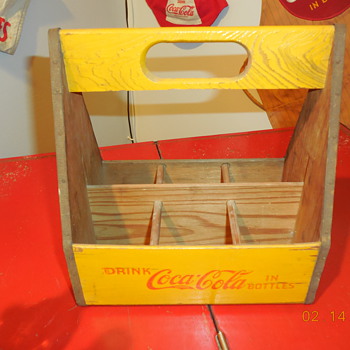 1940 Coca-Cola 6 Bottle Carton - Coca-Cola