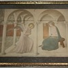 Virgin Mary Old Print Gilt Frame