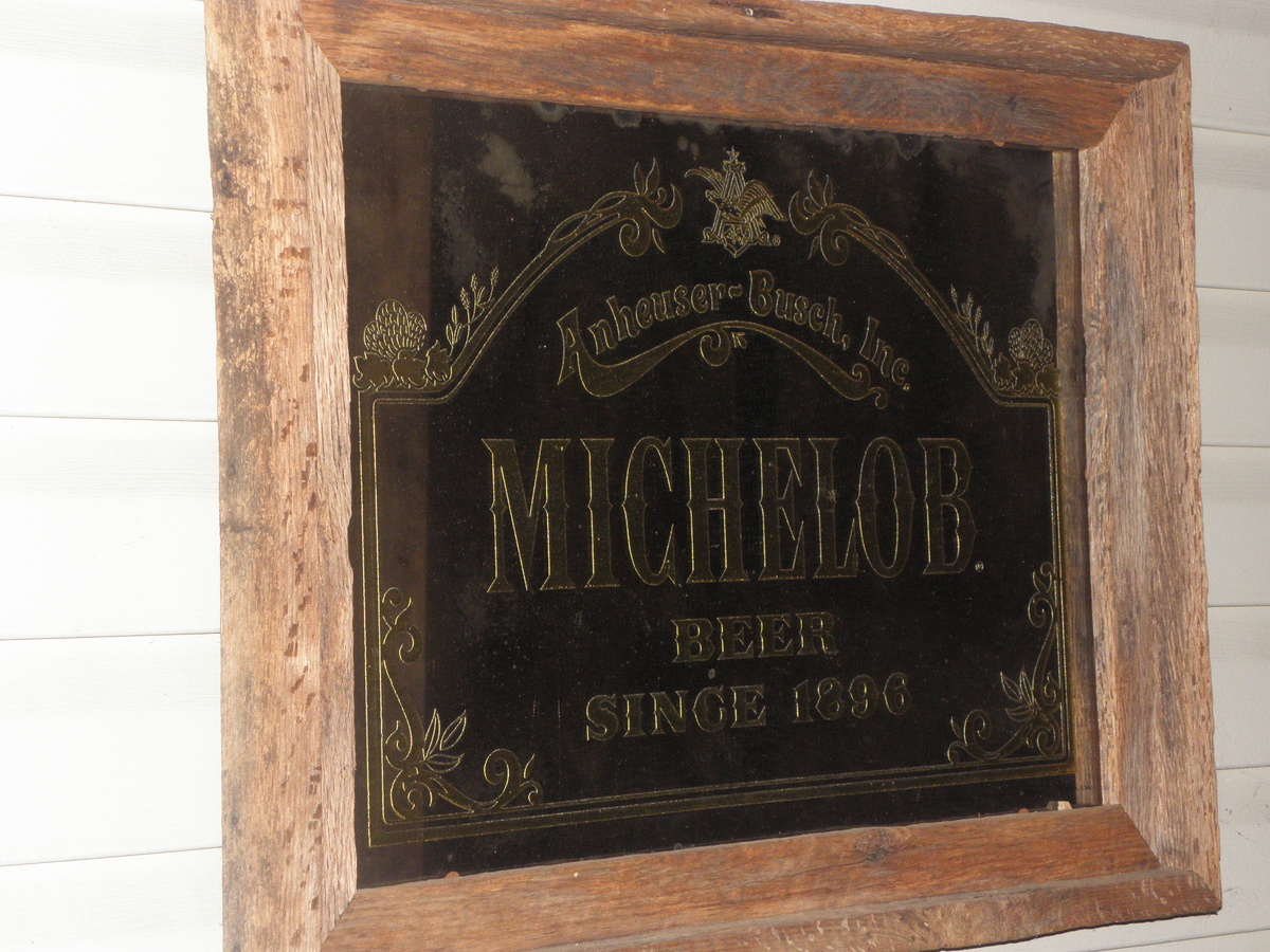 old mirror bar signs Collectors Weekly