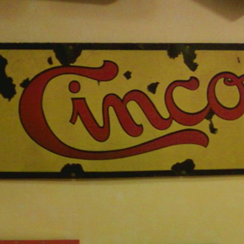 Porcelain Cigar Sign