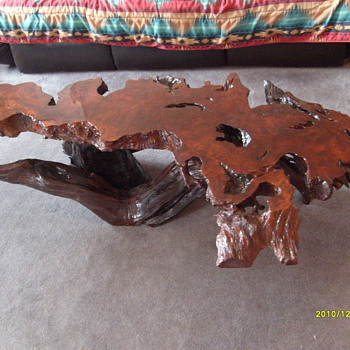 6' Calif. Redwood Coffee Table... - Furniture