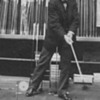 George Wright Baseball player from 1880s in his sports company